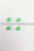 Chrysoprase Smooth Round Cabochon